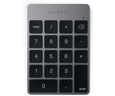 Satechi Slim Belaidė klaviatūra - aliuminė klaviatūra numeryczna Bluetooth (space pilka)