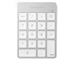 Klaviatūra Satechi Slim Belaidė klaviatūra - aluminiowy klaviatūra numeryczna Bluetooth (sidabrinis)