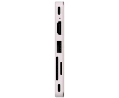 „Satechi USB-C Snap Hub“, skirtas „MacBook Neo“ – rausvas