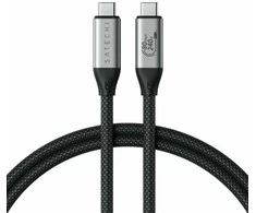 Satechi Kabelis USB USB-C - USB-C 1.2 m Juodai-sidabrinė (ST-YU4120K)