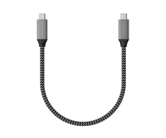 USB C laidas į USB C Satechi 100W 0,25 m ST-U4C25M erškėčiai pilka