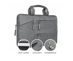 Vanduo resistant bag for Macbook 13" Satechi ST-LTB13 pilka