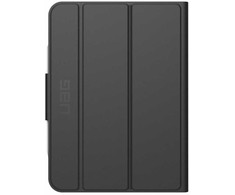 Urban Armor Gear 4Kom UAG klaviatūros dėklas su integruotu jutikliniu skydeliu, skirtas „iPad 10.9“ ir „11“ – karinio lygio apsauga ir atspari išsiliejimui klaviatūra – juodas