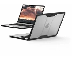 Urban Armor Gear UAG Plyo dėklas, Ice/Juodas - MacBook Air 13" 2022/2023/2024