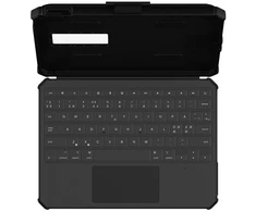 Urban Armor Gear Rugged USB-C Keyboard iPad 11" (A16)(11th Gen, 2025) Folio Case, QWERTY, Nordic, Touchpad, Apple, iPad 11" (A16)(11th Gen, 2025), Juodas