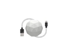 Usbepower Cosmo USB-A į apšvietimo 1 m kabelis - Baltas