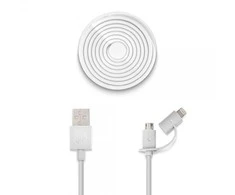 Usbepower DUO cable - Baltas