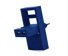 Usbepower Rock Dual Adapteris Charger USB 2.1A - Mėlyna