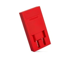 Usbepower Rock Dual USB-A Charger - Raudona