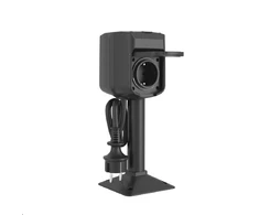 Išmanioji pastatoma dviguba rozetė lauko sąlygomis, Wi-Fi, 3680W, IP44, TUYA, WOOX