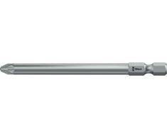 Grąžtas antgalis 1/4" su varžtams su Pozidriv lizdu, dydis PZ1/89mm, Wera [05060029001]