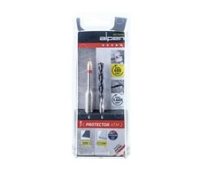 Grąžtas ALPEN 303102100 Grąžtų rinkinys C Protector + Profesionalus betono skersmuo 10 mm 2 dalių Sidabrinis