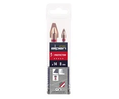 Grąžtas 2 grąžtų rinkinys labai kietoms akmens masės plytelėms, porcelianui ir stiklui (8 mm, 14 mm) C PROTECTOR ALPEN [0000303002100]