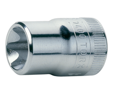 nasadka ręczna 3/8" su gniazdem Torx E12, Bahco [7400TORX-E12]