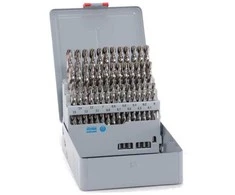 Grąžtas rinkinys 41vnt kobalto grąžtai metalui ir nerūdijančiam plienui HSS-Co, Alpen KM-41 [0000101241100]