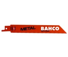 5 durtuvų stūmoklinių pjūklų geležtės, metalui, 100 mm, 14 dantukų/col., METAL Bahco [3940-100-14-ST-5P]