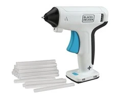 Black &amp; Decker Juodas &amp; Decker Klijų pistoletas Juodas &amp; Decker BCGL115-XJ; 3,6 V; 1x1,5 Ah akum.