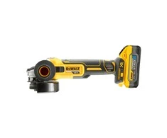 Kampinis šlifuoklis DeWalt DCG409H2T-QW; 18 V; 2x5,0 Ah akum.