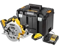 De Walt Akumuliatorinis diskinis pjūklas DeWalt DCS570H2T-QW; 18 V; 1x5,0 Ah akum.