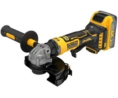 Akumulatorowa kampinis šlifuoklis 125mm, 2x3.5Ah, 18V XR, COMPACT, DEWALT [DCG404S2T-QW]
