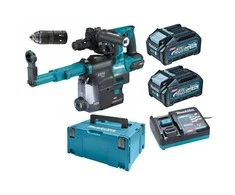 Perforatorius Makita Perforatorius AKUMULOTOROWA SDS+ 40V XGT 2*4.0AH MAKPAC