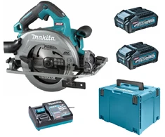 MAKITA diskinis pjūklas 40V XGT 190mm HS004GM202 2x4,0Ah +MODUŁ AWS