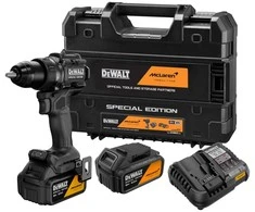 Akumulatorowa wiertarko-wkrętarka 2x5Ah, 18V XR, DEWALT [DCD81MP2T-QW] edycja MCLAREN