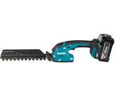 akumulatorowe kompaktowe nożyce do żywopłotu 40V max XGT, ilgis ostrza 20 cm, Makita [UH023GZ] + Dovana rękawice i olej