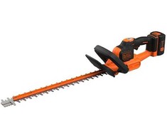 Black &amp; Decker Juodas &amp; Decker Akumuliatorinė gyvatvorių žirklės 55 cm, 36 V, Power Command, Juodas &amp; Decker [BCHTS3625L1-QW] 2,5Ah