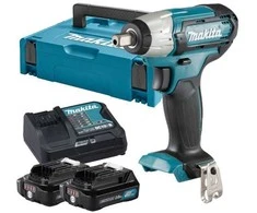 akumulatorowy klucz udarowy 1/2", 140Nm, 12V max, Makita [TW141DSAJ] 2x2,0Ah, CXT