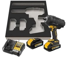 Smūginis veržliasūkis DeWalt DCF961H2G-QW; 18 V; 1/2''; 2x5,0 Ah akum.