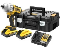 Smūginis veržliasūkis DeWalt DCF961H2T-QW; 18 V; 2x5,0 Ah akum.