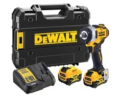 DEWALT Smūginis veržliasukis 1/2" 12V 340Nm 2x5,0Ah DCF901P2