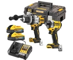 Akumuliatorius Combo komplektas DCD1007 + DCF860, 18V, 2x5,0Ah POWERSTACK, DEWALT [DCK2200H2T-QW]