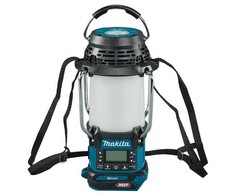 įkraunamas radijo imtuvas su 360' lempa ir žibintuvėliu, 40V max XGT, FM, Makita [MR010GZ] Li-Ion, Bluetooth