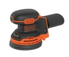 Black &amp; Decker Juodas &amp; Decker Ekscentrinis šlifuoklis Juodas &amp; Decker BDCROS18-QW; 18 V; 1,5 Ah akum.+ pakrovėjas