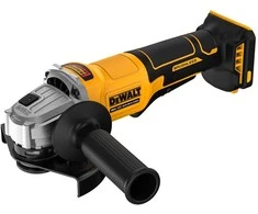 DEWALT KAMPINIS ŠLIFUOKLIS 125mm 18V DCG408N BL SU MENTELINIU JUNGIKLIU
