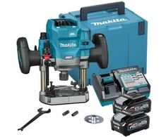 akumuliatorinė frezarka górnowrzecionowa 40V XGT Makita [RP001GM201] 2x4,0Ah