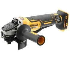 Akumuliatorinis kampinis šlifuoklis DeWalt DCG413N-XJ; 115 mm; 18 V (be akumuliatoriaus ir pakrovėjo)