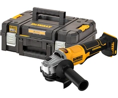 Akumuliatorinis kampinis šlifuoklis DeWalt DCG408NT-XJ; 18 V; 125 mm (Be akumuliatoriaus ir pakrovėjo)