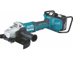 akumuliatorinė kampinis šlifuoklis 230 mm, 2 x 18 V, 2 x 5,0Ah Li-Ion AWS Makita [DGA901T2U1]