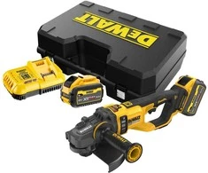 DEWALT KAMPINIS ŠLIFUOKLIS 230mm 54V FV DCG460X2 2×9/3,0Ah FLEXVOLT