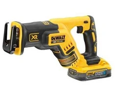 Akumuliatorinis tiesinis pjūklas DeWalt DCS367H2T-QW; 18 V; 2x5,0 Ah akum.