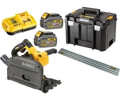 Akumuliatorinis diskinis pjūklas DeWALT DCS520T2R