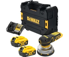 akumuliatorinė szlifierka mimośrodowa 125mm, 2x5.0Ah, 18V XR, DeWALT [DCW211P2-QW]