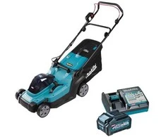 Makita LM004GM103 Cordless LawnMower 40Vmax, XGT, 43cm, 1X4,0Ah Li-ion DC40RC, 3 in 1 (Cutting/Collecting/Mulching) Plastic deck