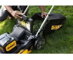 DEWALT stumiama akumuliatorinė vejapjovėDCMWP134N,  2x18V, 53cm, be akumuliatoriaus ir kroviklio