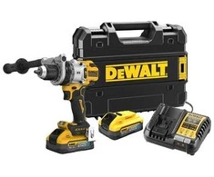 Smūginis suktuvas-gręžtuvas DeWalt DCD1007H2T-QW; 18 V; 2x5,0 Ah akum.