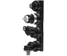 Grąžtas Akumuliatorinė gręžimo-suktuvo galvutė su 4 keičiamomis galvutėmis, 18 V XR, 73 Nm, DeWALT [DCD803P2T-QW] 2x5,0 Ah