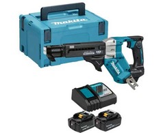 akumuliatorinė gipso kartono atsuktuvas, 2x5,0Ah, 18V, Makita [DFR551RTJ]